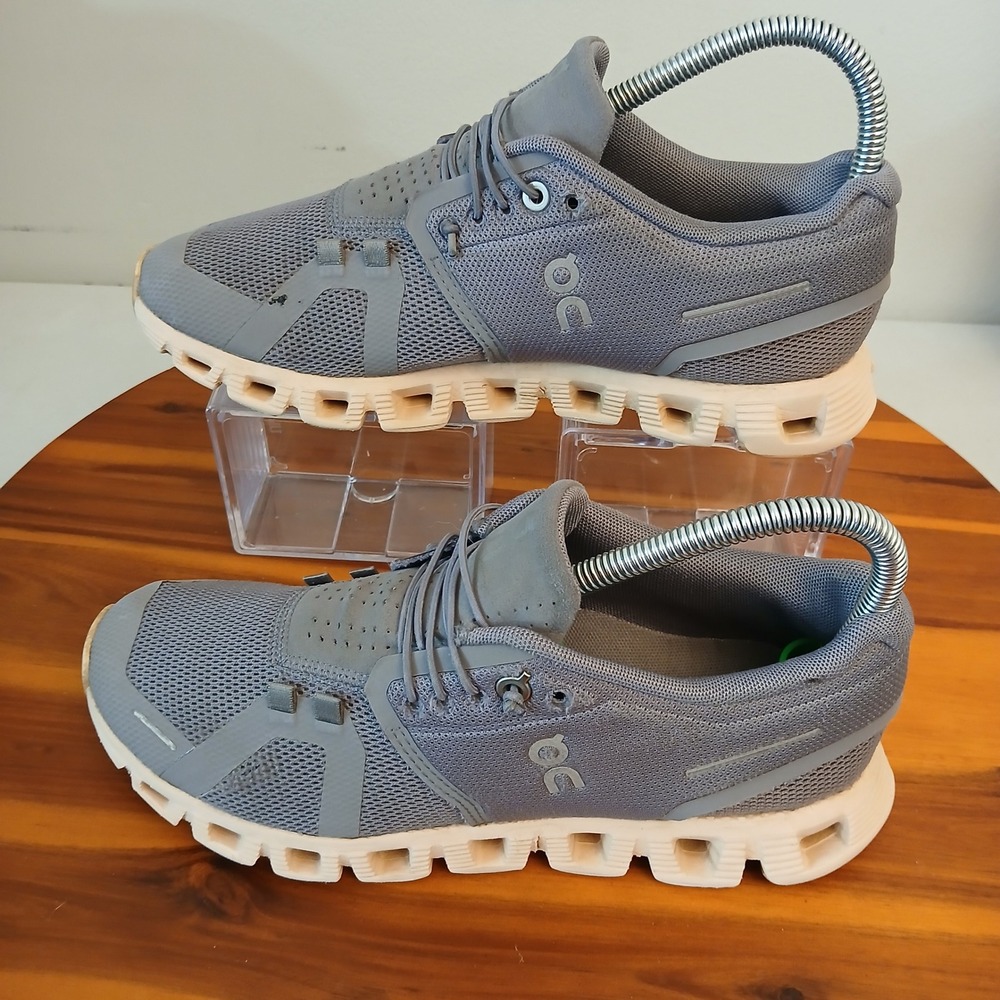 On Cloud Running Shoes Women Size 7 Gray CloudTec Low Top Sneakers 59.98883